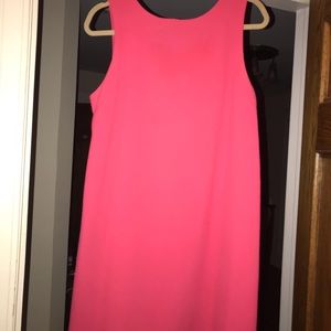 Pink business casual dress